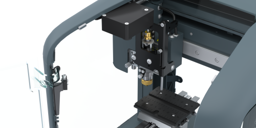 High angle of G-Eye camera