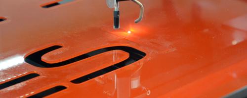 Incisione laser CO2 acrilico, plexiglass, pmma
