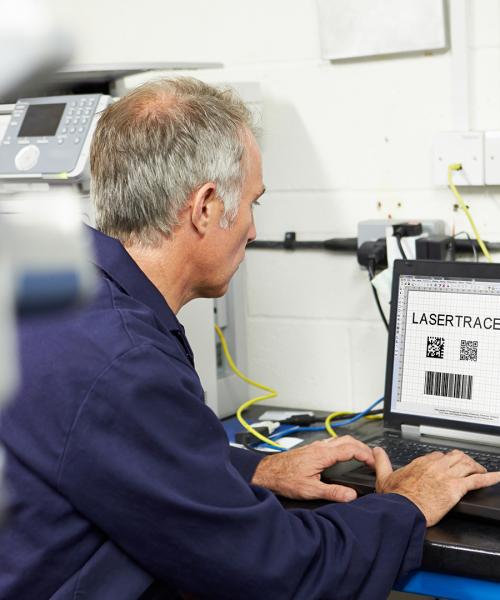 Lasertrace: software di pilotaggio per macchine di tracciabilità Gravotech