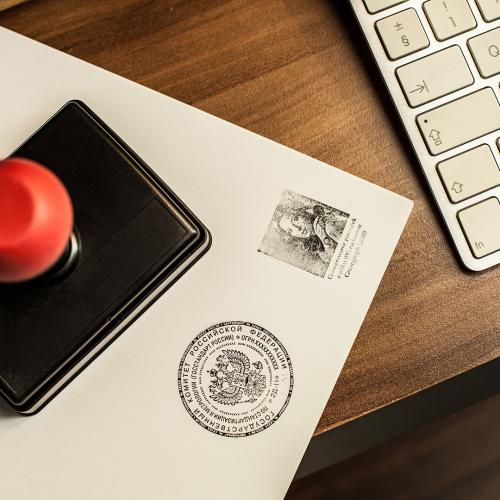 Logo e immagini realizzati con timbro a inchiostro