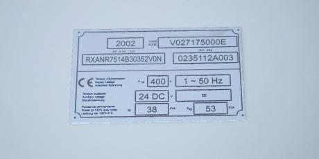 Alulase Premium manufacturer nameplate